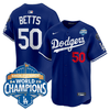 Men's Dodgers 2025 World Series - Back To Back Champions Vapor Premier Limited Jersey V2 - All Stitched