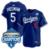 Men's Dodgers 2025 World Series - Back To Back Champions Vapor Premier Limited Jersey V2 - All Stitched