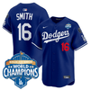 Men's Dodgers 2025 World Series - Back To Back Champions Vapor Premier Limited Jersey V2 - All Stitched
