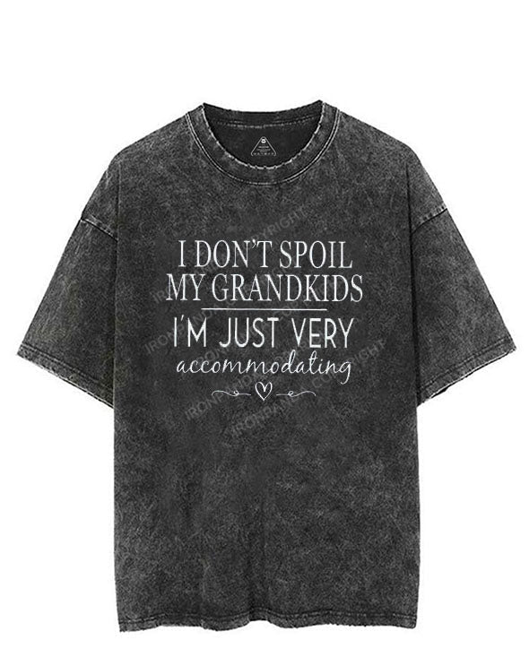 I Don't Spoil My Grandkids VINTAGE GYM SHIRT