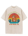 SLOTH MODE OFF GYM MODE ON VINTAGE GYM SHIRT