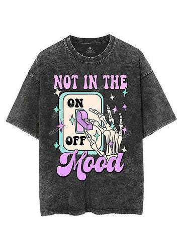 NOT IN THE MOOD VINTAGE GYM SHIRT
