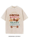 Coffee Shots and Heavy Squats Vintage Gym Shirt