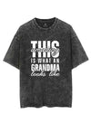 This is What an Amazing Grandma Looks Like VINTAGE GYM SHIRT