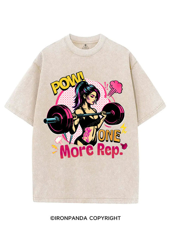 ONE MORE REP VINTAGE GYM SHIRT