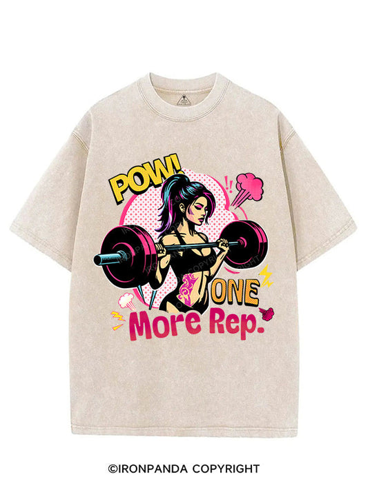 ONE MORE REP VINTAGE GYM SHIRT