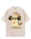 MAMA CAT POWER VINTAGE GYM SHIRT