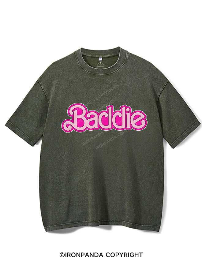 Baddie Vintage Gym Shirt