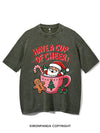 HAVE A CUP OF CHEER! VINTAGE GYM SHIRT