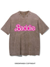 Baddie Vintage Gym Shirt