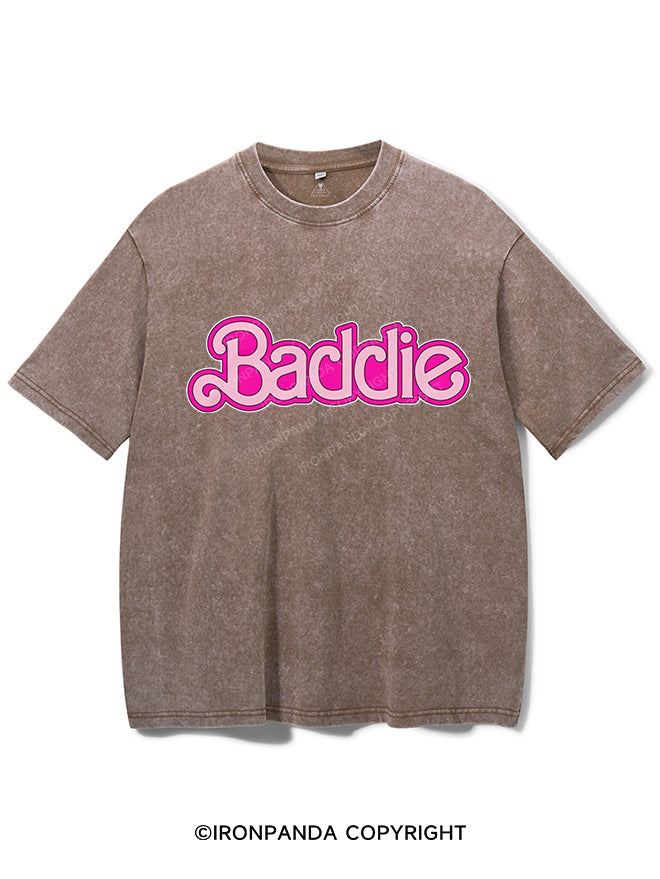 Baddie Vintage Gym Shirt