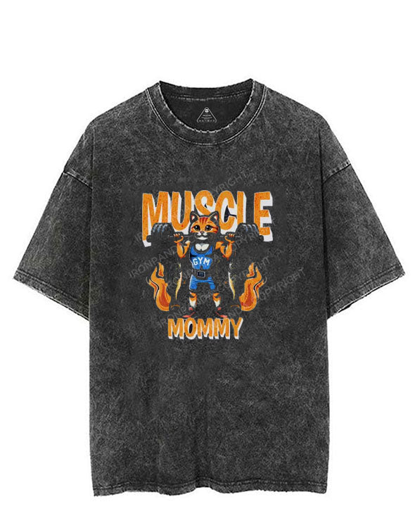 Muscle Mom  VINTAGE GYM SHIRT
