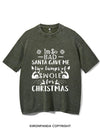 I'M SO BAD SANTA GAVE ME TWO LUMPS SWOLE VINTAGE GYM SHIRT