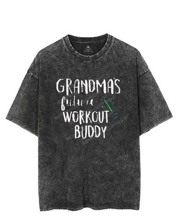 Grandma's Future Workout Buddy VINTAGE GYM SHIRT