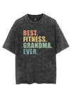 Best Grandma Ever VINTAGE GYM SHIRT