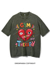 GYM IS MY THERAPY VINTAGE GYM SHIRT