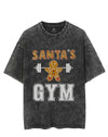 Santa's Gym VINTAGE GYM SHIRT