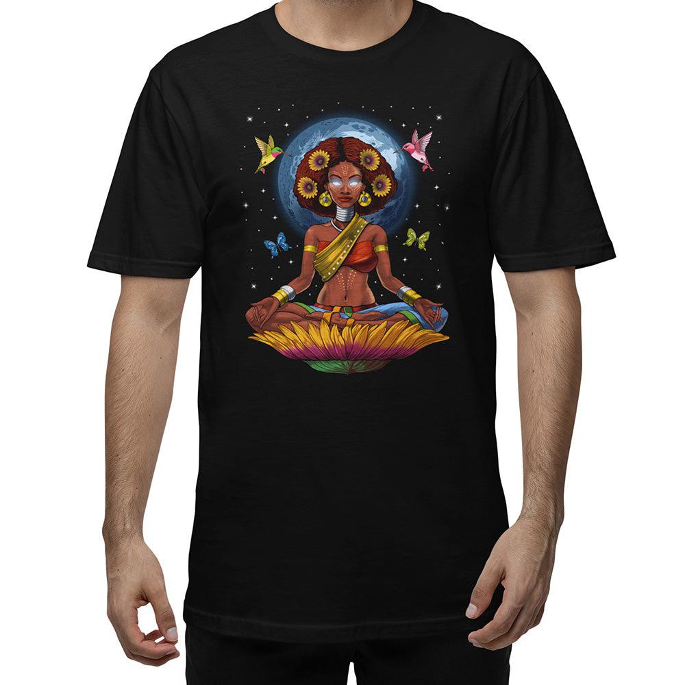 Afro Hippie Goddess T-Shirt