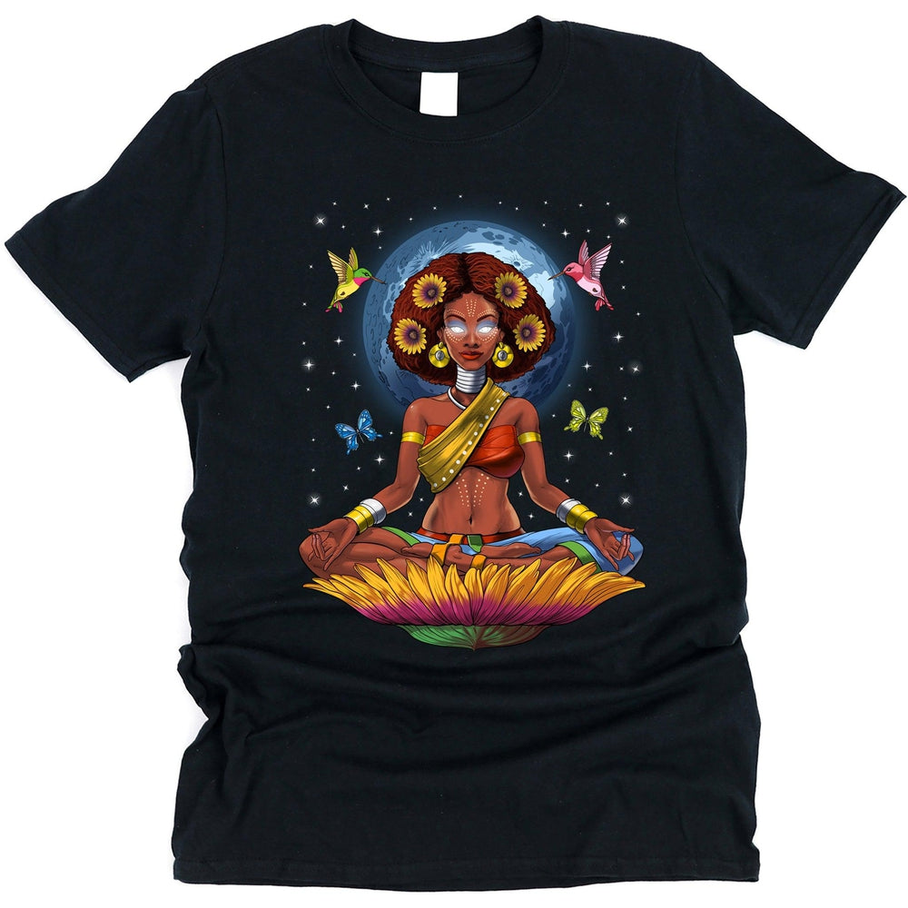 Afro Hippie Goddess T-Shirt