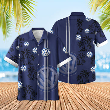 Volkswagen Car Lover Hawaiian AOP Printed