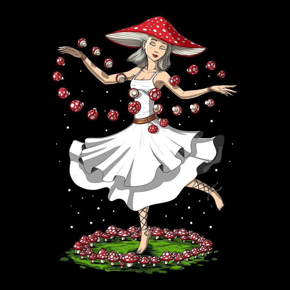 Dancing Forest Mushroom T-Shirt