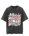 LESS DOING MORE BEING VINTAGE GYM SHIRT