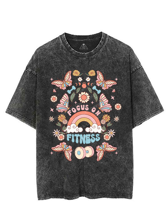 FOCUS ON FITNESS VINTAGE GYM SHIRT
