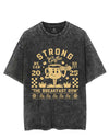 STRONG COFFEE VINTAGE GYM SHIRT