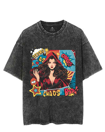 STRONG AS CHAOS. VINTAGE GYM SHIRT