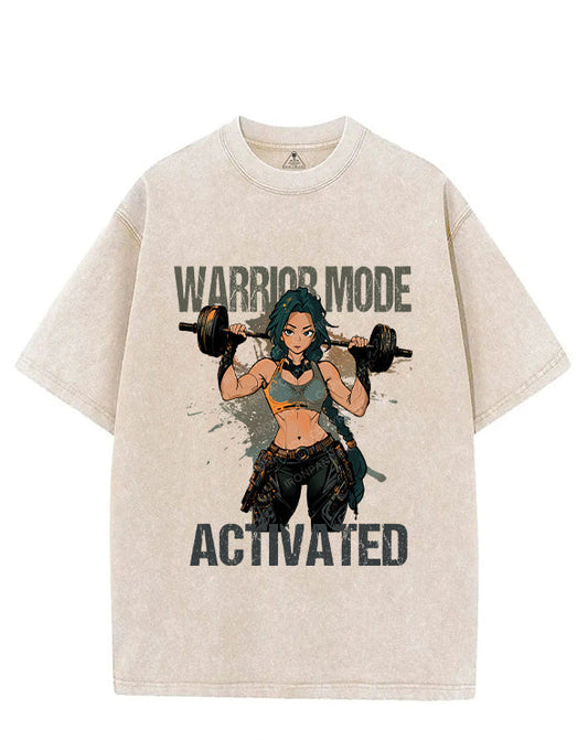 WARRIOR MODE ACTIVATED VINTAGE GYM SHIRT