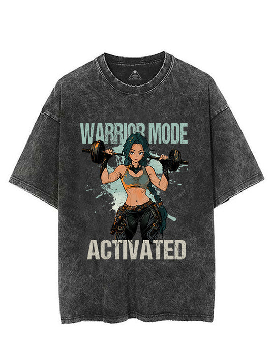 WARRIOR MODE ACTIVATED VINTAGE GYM SHIRT