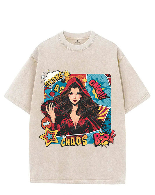 STRONG AS CHAOS. VINTAGE GYM SHIRT