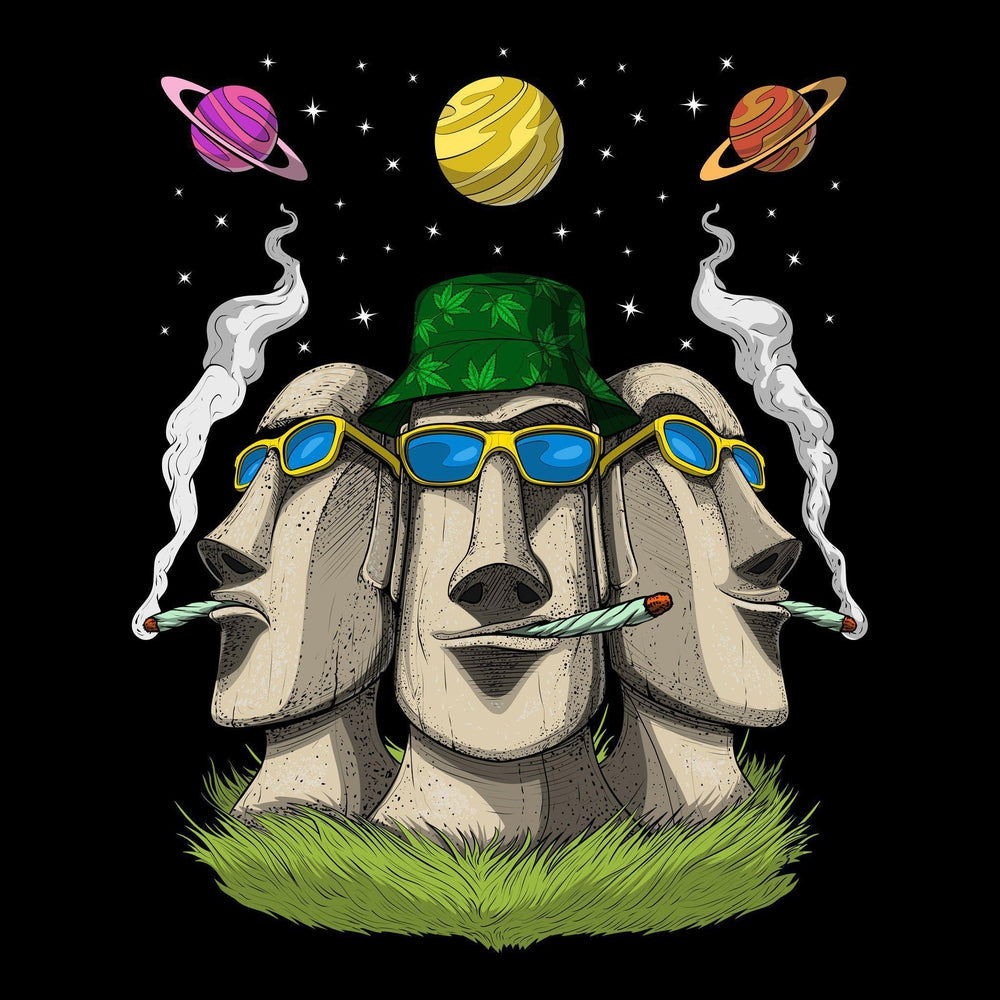 Easter Island Stoners T-Shirt