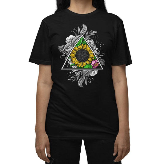 Floral Sacred Geometry T-Shirt