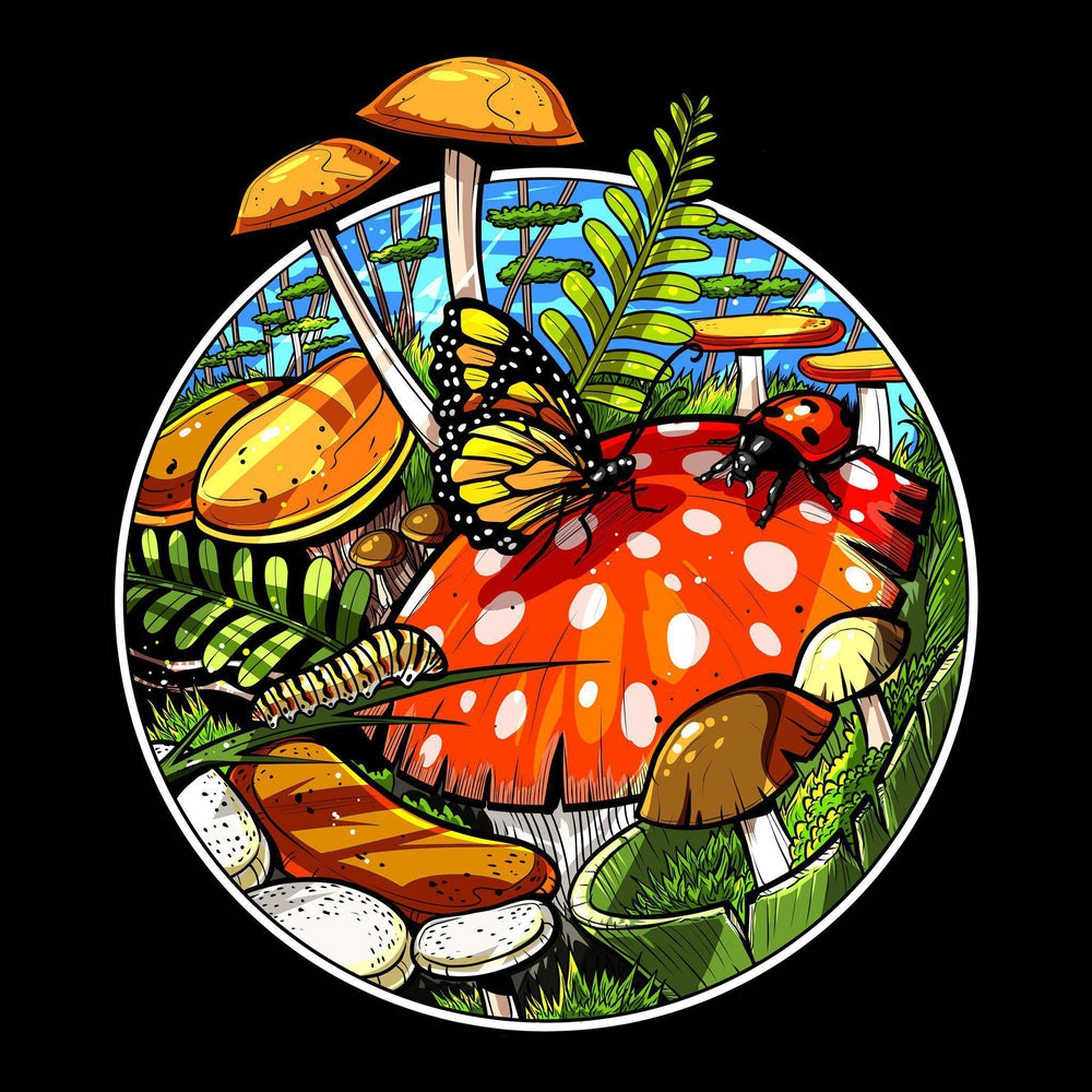 Forest Mushrooms T-Shirt