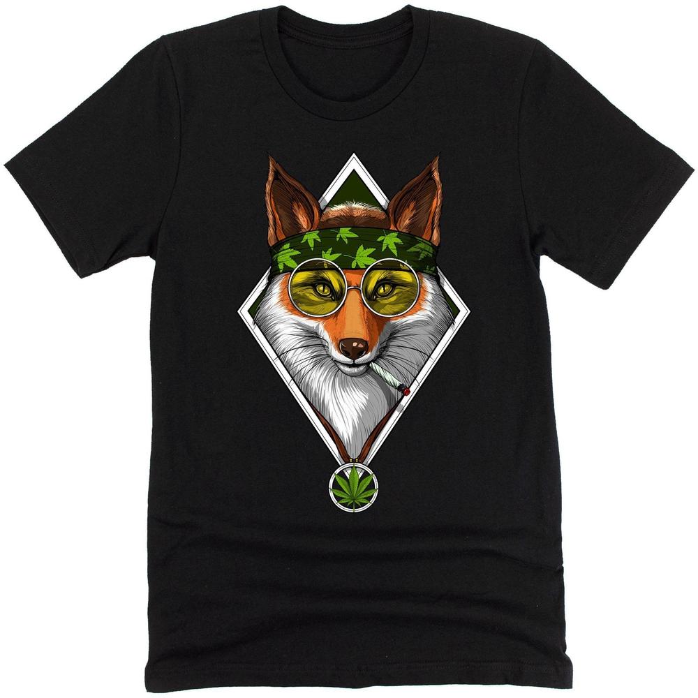 Fox Hippie Stoner T-Shirt