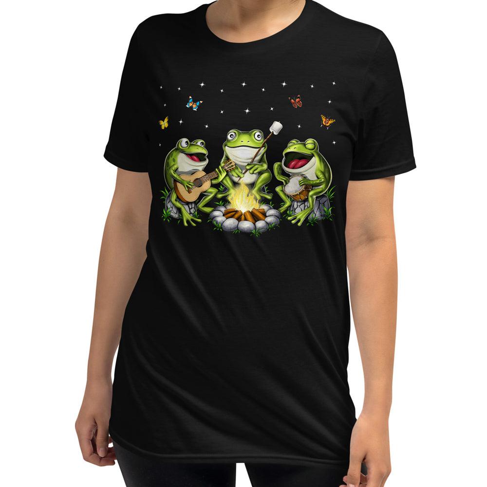Frogs Camping T-Shirt