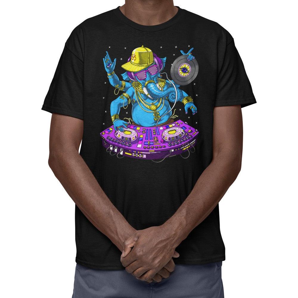 Ganesha Psytrance DJ T-Shirt