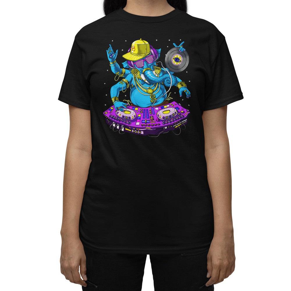 Ganesha Psytrance DJ T-Shirt