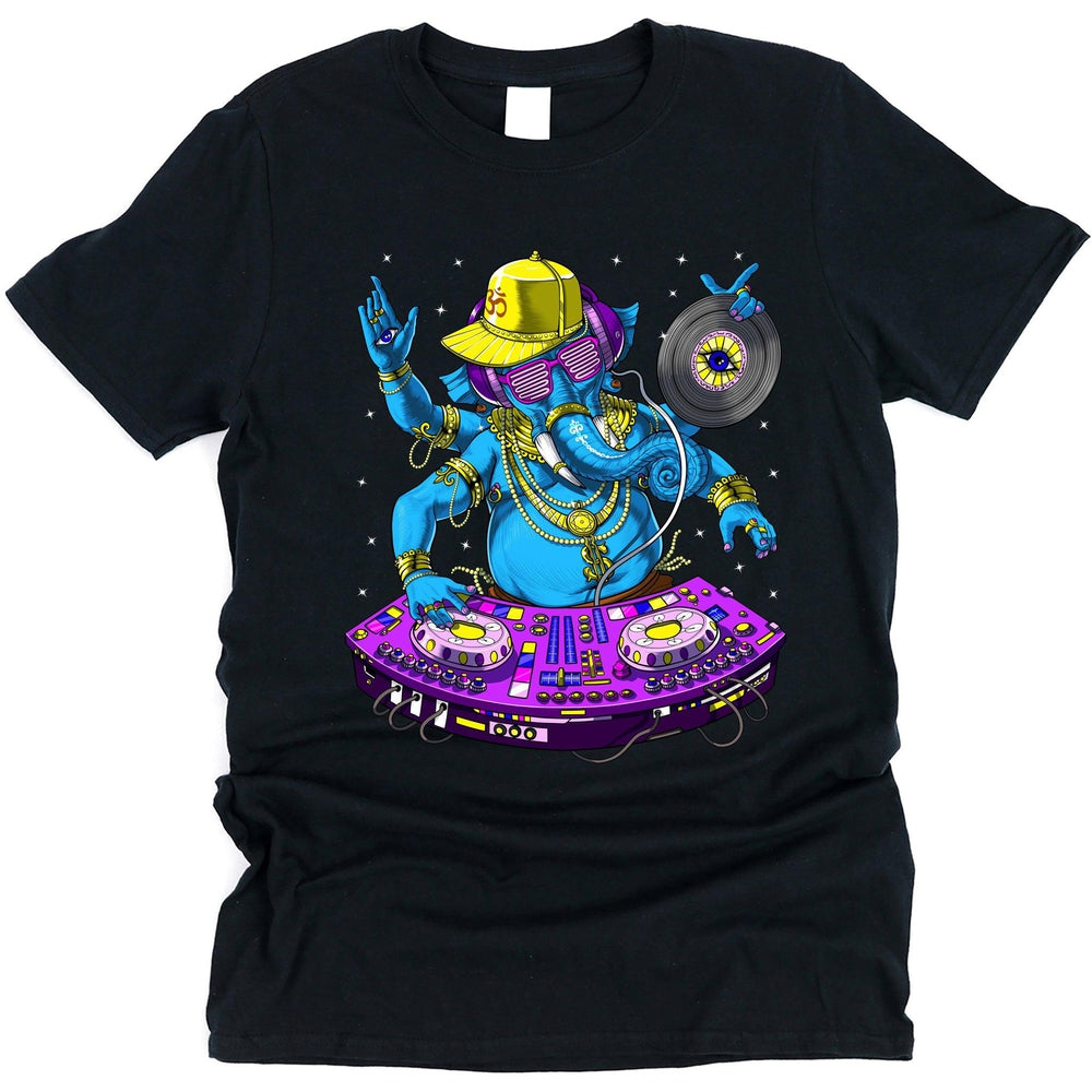 Ganesha Psytrance DJ T-Shirt