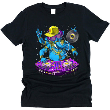 Ganesha Psytrance DJ T-Shirt