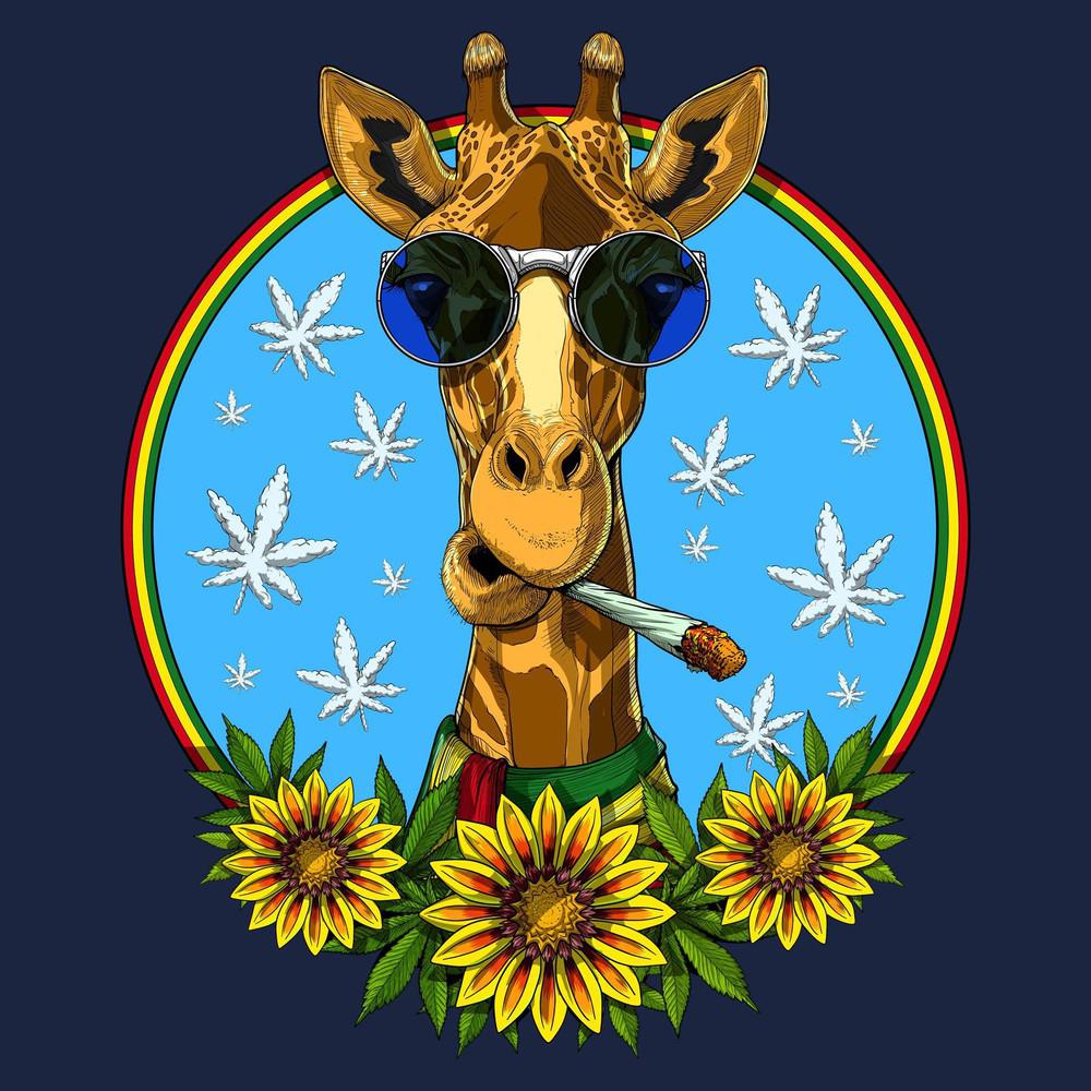 Giraffe Stoner T-Shirt