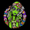 Hippie Alien Girl T-Shirt