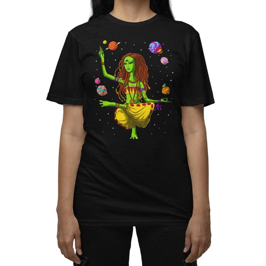 Hippie Alien Yoga T-Shirt