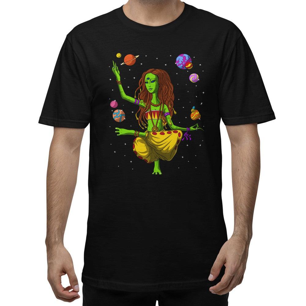Hippie Alien Yoga T-Shirt