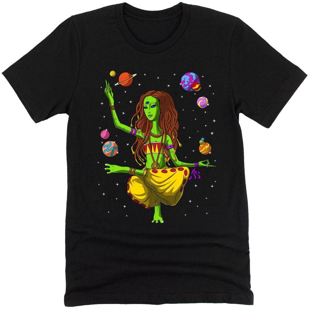 Hippie Alien Yoga T-Shirt