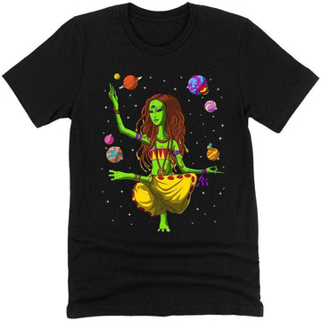 Hippie Alien Yoga T-Shirt