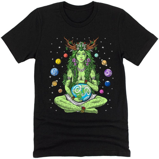 Hippie Goddess Gaia T-Shirt