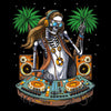 Hippie Skeleton DJ T-Shirt