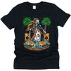 Hippie Skeleton DJ T-Shirt